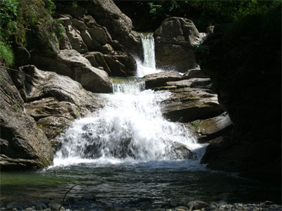 Wasserfälle im Ostertal